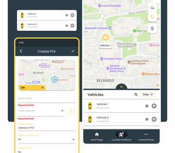 Current information on vehicle tracking